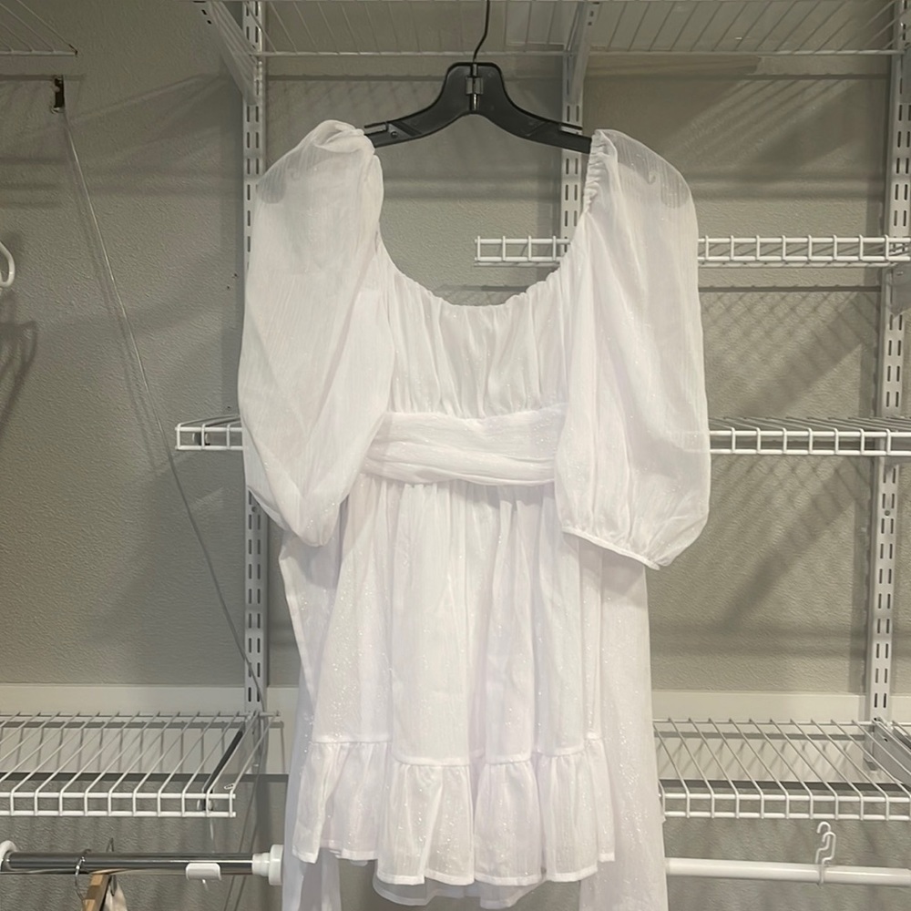 Lucy In The Sky! Darling white dress! My daughter never even wore it once!